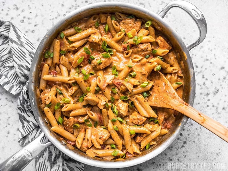 One-Pot Cajun Chicken Pasta: Homemade Spice Blend for Max Flavor
